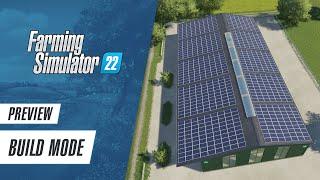 Preview: The new build mode in Farming Simulator 22