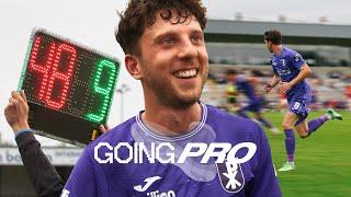 I became a PROFESSIONAL FOOTBALLER in ONE YEAR!  GOING PRO EP. 10