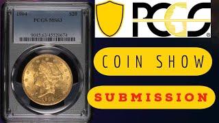 Walkthrough Bulk Gold Coin PCGS Submission at Central States Coin Show