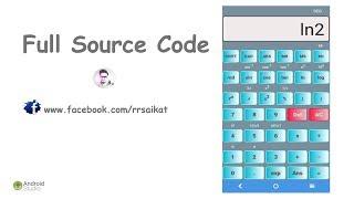 Scientific calculator app in android studio (source code attached)