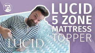 Lucid 5-Zone Memory Foam Mattress Topper Review - Cool And Comfortable?