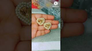 Diy Earrings Handmade |||| Diy Earrings At Home #shorts #ytshorts #diy #trending #cristianoronaldo