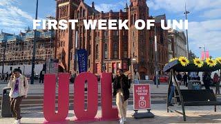 MY FIRST WEEK AT UNIVERSITY OF LIVERPOOL (FRESHERS WEEK, CLASSES, & MORE) (LIVERPOOL DIARY EP. 2)