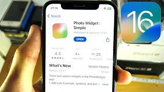 How To Use Photo Widget on iPhone!