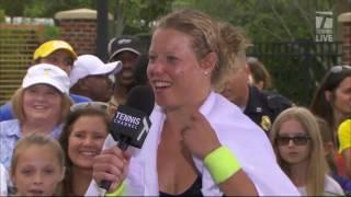 Laura Siegemund - Charleston 2017 - after the victory over Venus Williams