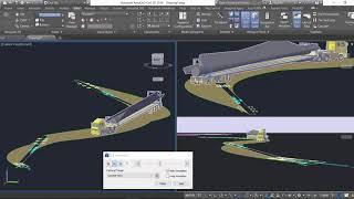 Wind turbine transport in 3D - AutoTURN Pro