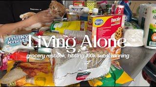 Living Alone in the Philippines: Grocery shopping, hitting 100k subcribers, running for 10km ‍️