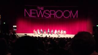 Aaron Sorkin talks about Casting "The Newsroom"