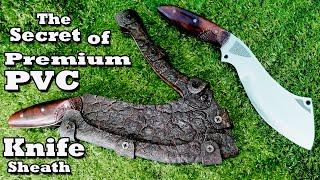 ️ Secret of Premium PVC knife Sheath | Knife Making | Cara buat Sarung PVC