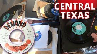 Buying old records in central Texas