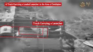 Watch the secondary explosions from within a civilian house and a truck carrying a rocket launcher