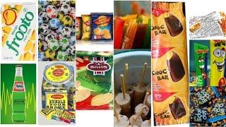 Childhood 1990 snacks for kids || old memories || pakistani brands #snacks #1990 #old #memories