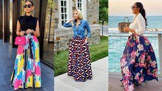 Trending Flare Skirt ||Latest Handkerchief Skirts Styles