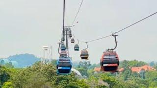 Singapore Sentosa Cable Car Experience | Sentosa Island #sentosa  #sentosasingapore #video