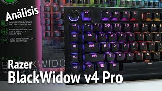 Análisis: Razer BlackWidow v4 Pro review, con prueba de sonido