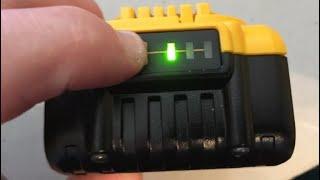 DEWALT 20V MAX XR Battery Review, 4ah good and bad dewalt battery review