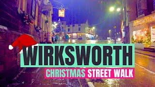 Christmas Lights in Wirksworth 2023 | 4K