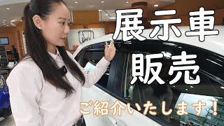 展示車販売の魅力って何？比較して紹介します！