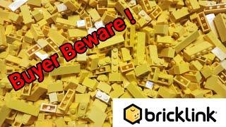 Beware When Buying Parts on Bricklink !