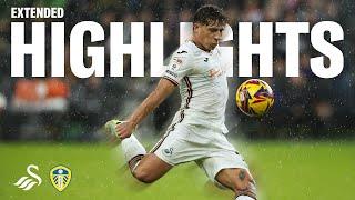 Swansea City v Leeds United | Extended Highlights