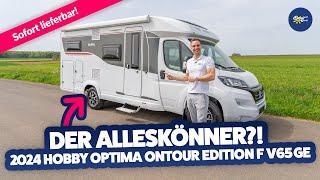 NEU: 2024 Hobby Optima ONTOUR Edition F V65 GE | Reisemobil | Test & Kaufberatung - Camperland Bong