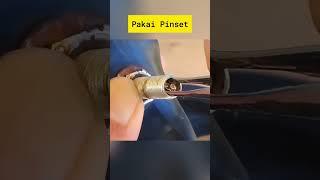 Cara Buka Pentil Ban Motor Pakai Pinset #tutorial #idekreatifdaribarangbekas #diy #tipsandtricks