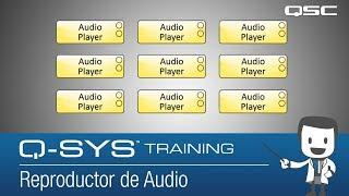 Q-SYS SP: Reproductor de Audio- Parte A (Vision General del Componente)