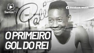 HÁ 65 ANOS, PELÉ MARCAVA SEU PRIMEIRO GOL PELO SANTOS FC