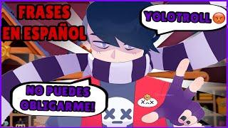 LAS REBELDES FRASES DE EDGAR EN ESPAÑOL! | Brawl Stars