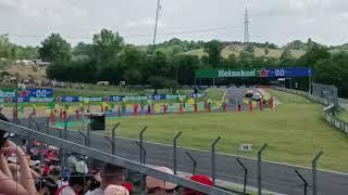 Hungaroring Marshals' Senna Tribute before the Hungarian F1 GP '24