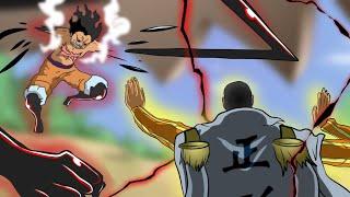 LUFFY VS KIZARU fan animation | One piece chapter 1093