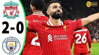 Liverpool vs Manchester City 2-0 Highlights & All Goals 2024 HD