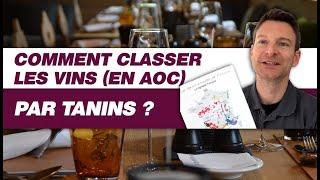 Apprenez à classer les vins (AOC) par TANINS ! (Leçon n°206)