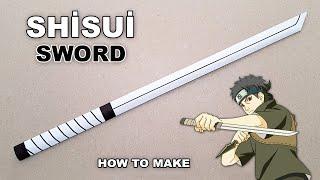 DIY - HOW TO MAKE A SHISUI SWORD FROM A4 PAPER - ( NARUTO )