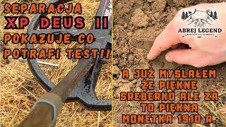 Xp Deus II EXCAVATIONS Wykopki 2025 z wykrywaczem XP DEUS II Ładna Moneta i Test na Gwoździu.