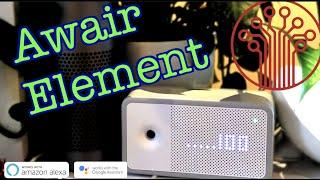 Awair Element Air Quality Sensor Unboxing and First Looks