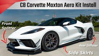 Maxton Design C8 Corvette Aero Kit Install - Paragon Performance