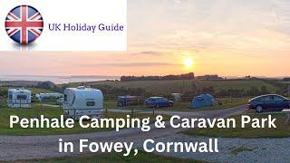 Penhale Camping and Caravan Park, Fowey, Cornwall