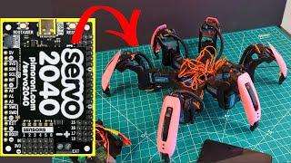 Build Chica The Hexapod Using Pimoroni Servo2040! DIY Hexapod Robot.