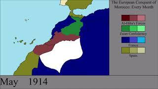 The European Conquest of Morocco: Every Month