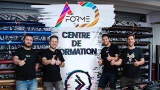 AdForme | Centre De Formation | Wrap Virus Journey in France