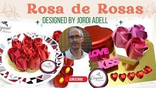 Origami Maniacs Instagram Lives 6: Jordi Adell and his beautiful Rose (La Rosa de Rosas)