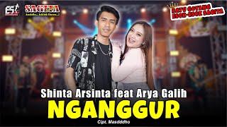 Shinta Arsinta feat Arya Galih - Nganggur | Sagita Assololley | Dangdut (Official Music Video)