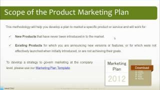 Product Marketing Plan Methodology