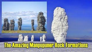 The Amazing Manpupuner Rock Formations, Russia.