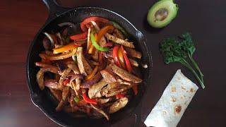 (ENG) 멕시칸 치킨 화지타는 넘 쉽고 맛있다. | How To Make Homemade Chicken Fajita