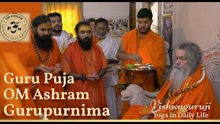 Gurupuja  Guru Purnima OM Ashram #Vishwaguruji