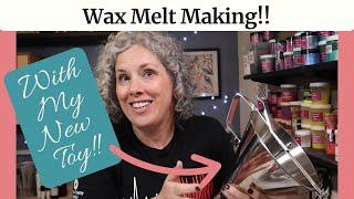 I'm Making Fall Wax Melts with My New Toy! So Dang Easy 