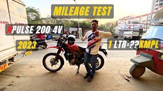 VLOG 50 - HERO XPULSE 200 4V MILEAGE TEST - XPULSE 200 MILEAGE TEST IN CITY & HIGHWAY - ITNA KAM ??