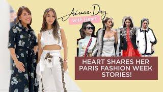 HEART SHARES PARIS FASHION WEEK STORIES  | Aivee Day with Heart